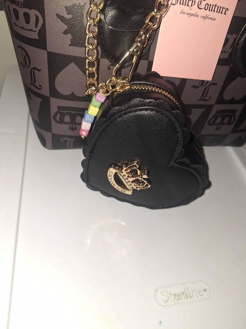 EXCLUSIVE Juicy Couture Black and Brown Signature Tote - Picture 2 of 8